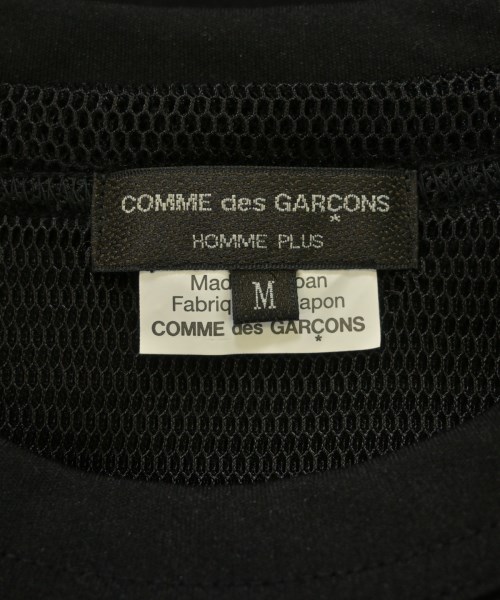 COMME des GARCONS HOMME PLUS（コムデギャルソンオムプリュス）Tシャツ・カットソー 黒 サイズ:M メンズ/2200621597028