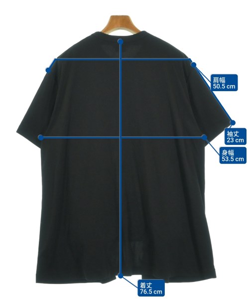 COMME des GARCONS HOMME PLUS（コムデギャルソンオムプリュス）Tシャツ・カットソー 黒 サイズ:M メンズ/2200621597028