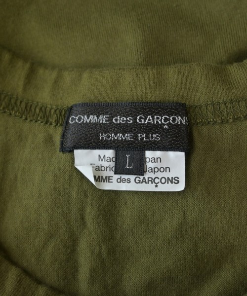 COMME des GARCONS HOMME PLUS（コムデギャルソンオムプリュス）Tシャツ・カットソー カーキ サイズ:L メンズ/2200621660036