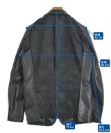 COMME des GARCONS HOMME PLUS（コムデギャルソンオムプリュス）カジュアルジャケット 黒 サイズ:M メンズ/2200616426104