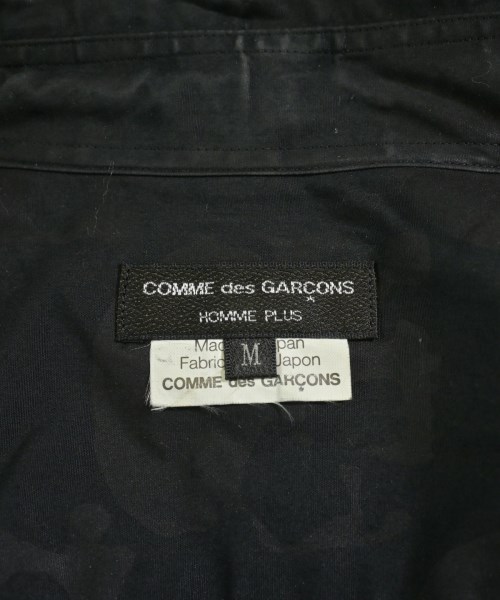 COMME des GARCONS HOMME PLUS（コムデギャルソンオムプリュス）カジュアルシャツ 黒 サイズ:M メンズ/2200616426142