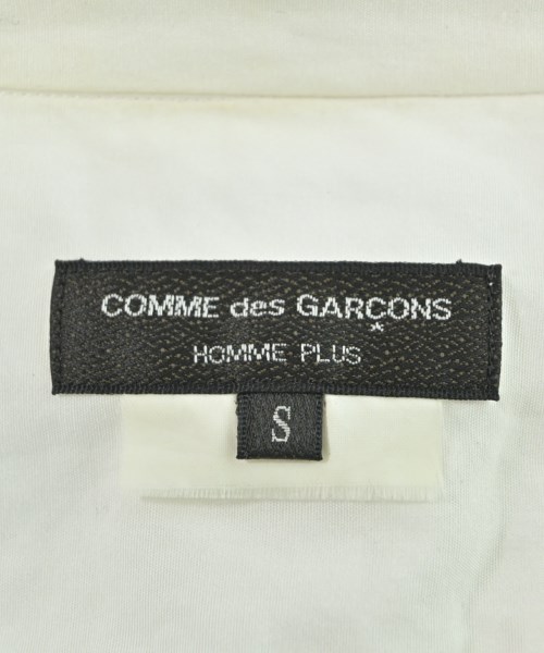 COMME des GARCONS HOMME PLUS（コムデギャルソンオムプリュス）カジュアルシャツ 白 サイズ:S メンズ/2200622151021