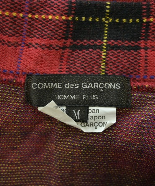 COMME des GARCONS HOMME PLUS（コムデギャルソンオムプリュス）カーディガン 赤 サイズ:M メンズ/2200622453071