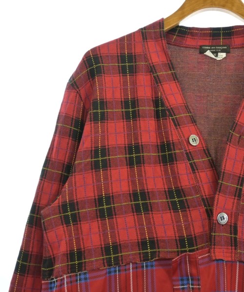 COMME des GARCONS HOMME PLUS（コムデギャルソンオムプリュス）カーディガン 赤 サイズ:M メンズ/2200622453071