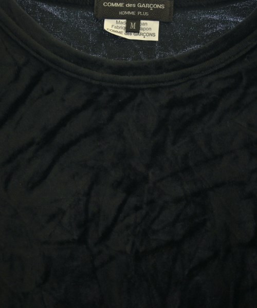 COMME des GARCONS HOMME PLUS（コムデギャルソンオムプリュス）Tシャツ・カットソー 黒 サイズ:M メンズ/2200622453118