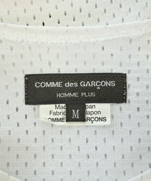 COMME des GARCONS HOMME PLUS（コムデギャルソンオムプリュス）Tシャツ・カットソー 白 サイズ:M メンズ/2200622758046