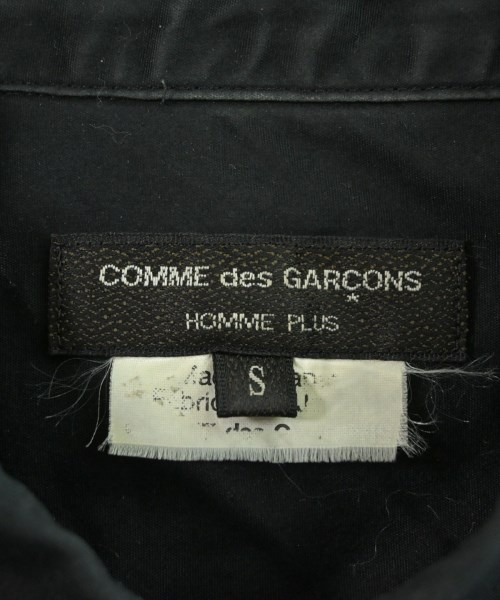 COMME des GARCONS HOMME PLUS（コムデギャルソンオムプリュス）カジュアルシャツ 黒 サイズ:S メンズ/2200623116036