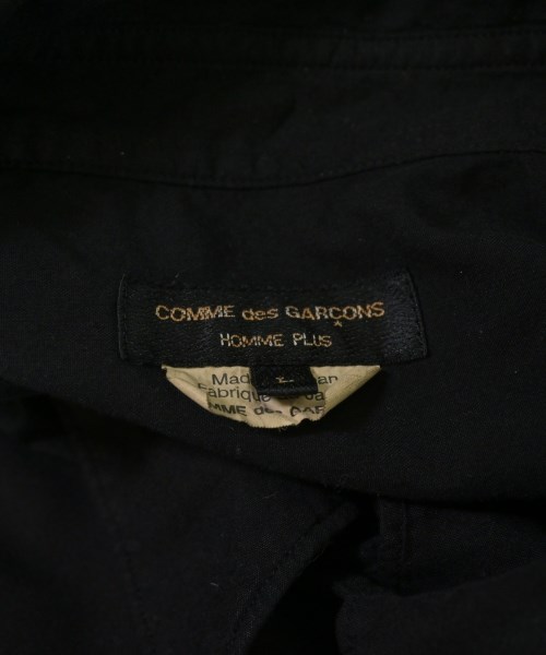 COMME des GARCONS HOMME PLUS（コムデギャルソンオムプリュス）カジュアルシャツ 黒 サイズ:L メンズ/2200623206102