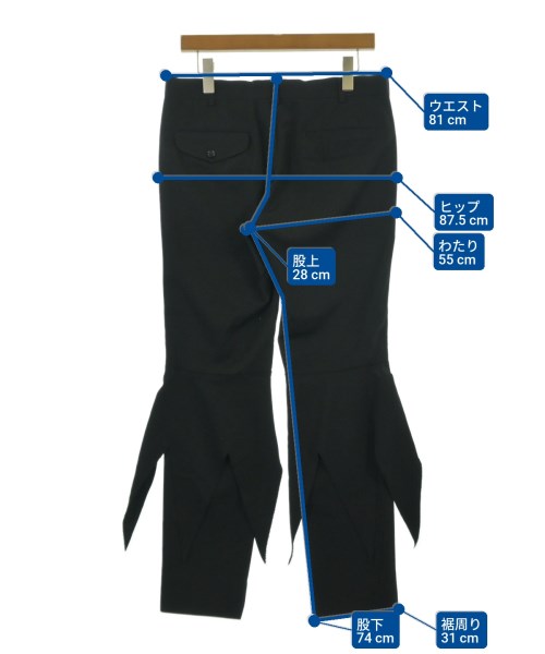 COMME des GARCONS HOMME PLUS（コムデギャルソンオムプリュス）その他 黒 サイズ:S メンズ/2200623397046