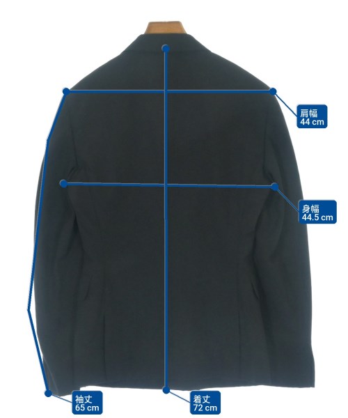 COMME des GARCONS HOMME PLUS（コムデギャルソンオムプリュス）ジャケット 黒 サイズ:XS メンズ/2200623576021