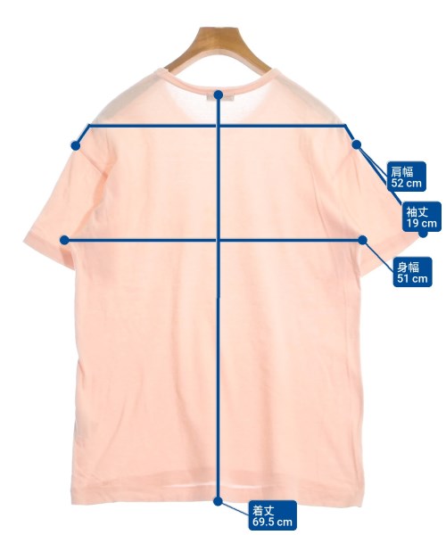 COMME des GARCONS HOMME PLUS（コムデギャルソンオムプリュス）Tシャツ・カットソー ピンク サイズ:-(M位) メンズ/2200623781029