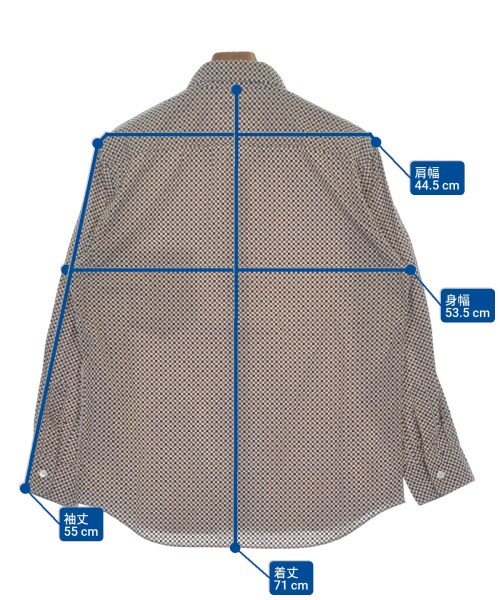 COMME des GARCONS HOMME PLUS（コムデギャルソンオムプリュス）カジュアルシャツ 白 サイズ:L メンズ/2200623811061