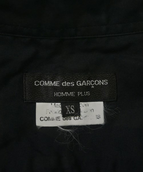 COMME des GARCONS HOMME PLUS（コムデギャルソンオムプリュス）カジュアルシャツ 黒 サイズ:XS メンズ/2200623811078