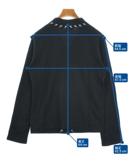 COMME des GARCONS HOMME PLUS（コムデギャルソンオムプリュス）カーディガン 黒 サイズ:S メンズ/2200623870013