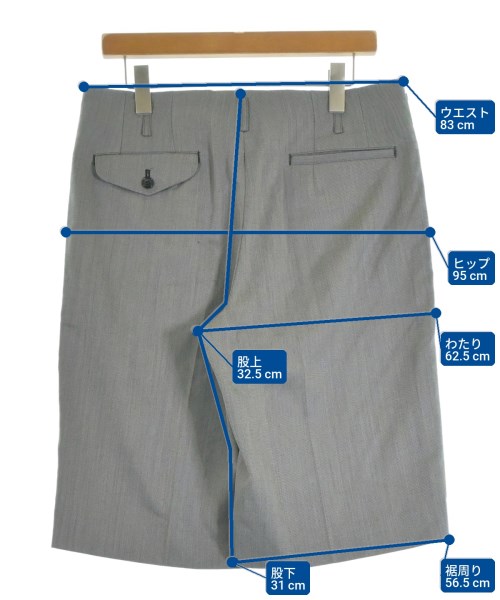 COMME des GARCONS HOMME PLUS（コムデギャルソンオムプリュス）ショートパンツ グレー サイズ:M メンズ/2200623911082