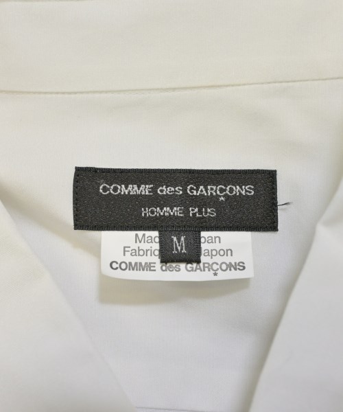 COMME des GARCONS HOMME PLUS（コムデギャルソンオムプリュス）カジュアルシャツ 白 サイズ:M メンズ/2200624258032
