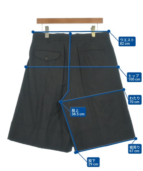 COMME des GARCONS HOMME PLUS（コムデギャルソンオムプリュス）ショートパンツ グレー サイズ:M メンズ/2200624265023