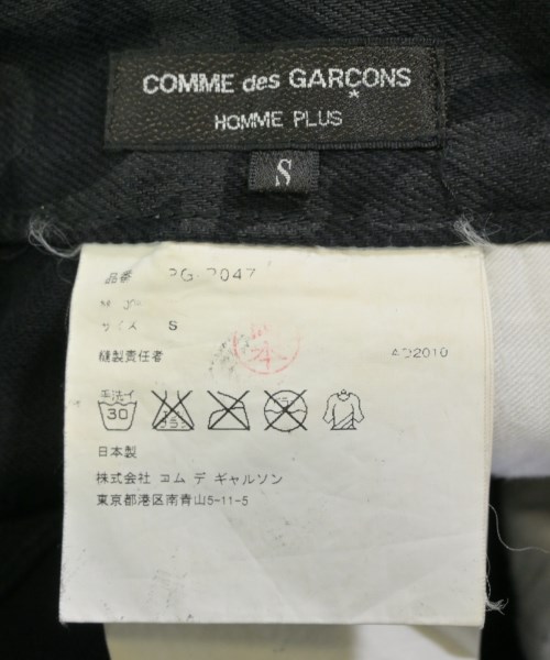 COMME des GARCONS HOMME PLUS（コムデギャルソンオムプリュス）ショートパンツ 黒 サイズ:S メンズ/2200624741015