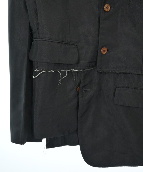COMME des GARCONS HOMME PLUS（コムデギャルソンオムプリュス）カジュアルジャケット 黒 サイズ:XS メンズ/2200624973010
