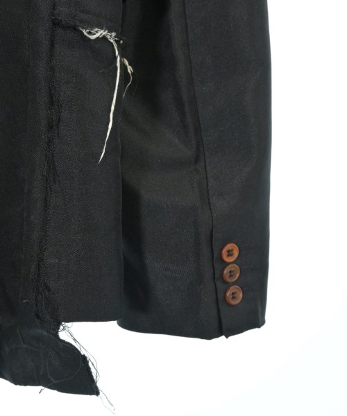 COMME des GARCONS HOMME PLUS（コムデギャルソンオムプリュス）カジュアルジャケット 黒 サイズ:XS メンズ/2200624973010