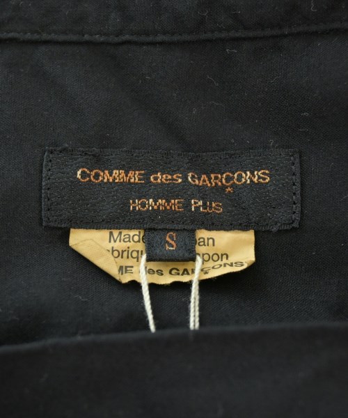COMME des GARCONS HOMME PLUS（コムデギャルソンオムプリュス）カジュアルシャツ 黒 サイズ:S メンズ/2200624973027