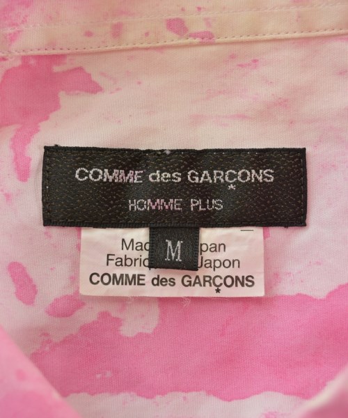 COMME des GARCONS HOMME PLUS（コムデギャルソンオムプリュス）カジュアルシャツ ピンク サイズ:M メンズ/2200624973041