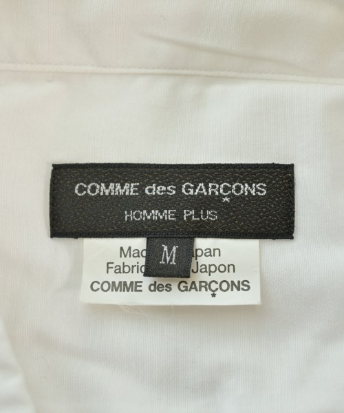COMME des GARCONS HOMME PLUS（コムデギャルソンオムプリュス）カジュアルシャツ 白 サイズ:M メンズ/2200624973058