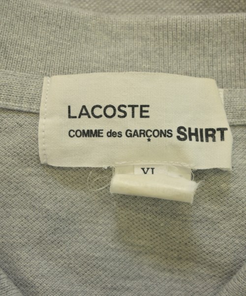 COMME des GARCONS HOMME PLUS（コムデギャルソンオムプリュス）ポロシャツ グレー サイズ:XL メンズ/2200624973126