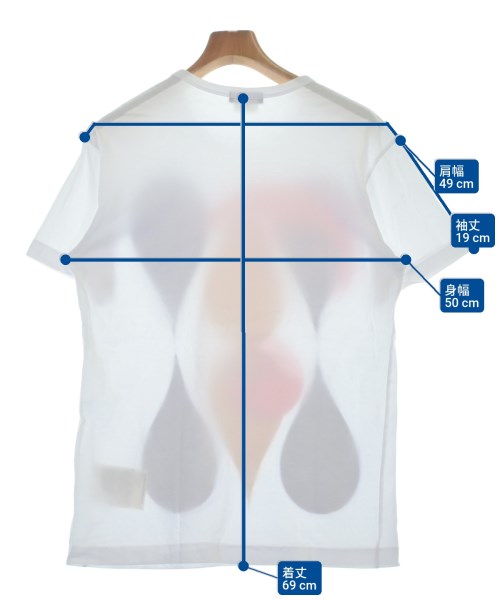 COMME des GARCONS HOMME PLUS（コムデギャルソンオムプリュス）Tシャツ・カットソー 白 サイズ:M メンズ/2200625086078