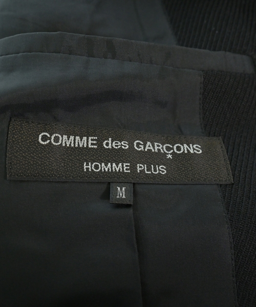 COMME des GARCONS HOMME PLUS（コムデギャルソンオムプリュス）カジュアルジャケット 黒 サイズ:M メンズ/2200625167029