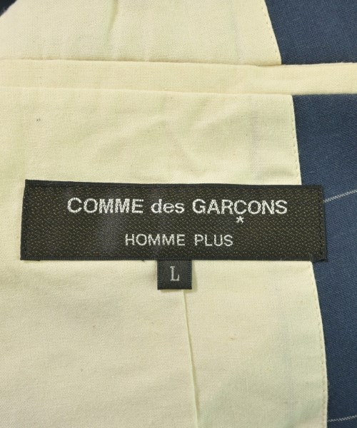 COMME des GARCONS HOMME PLUS（コムデギャルソンオムプリュス）カジュアルジャケット 紺 サイズ:L メンズ/2200625262014