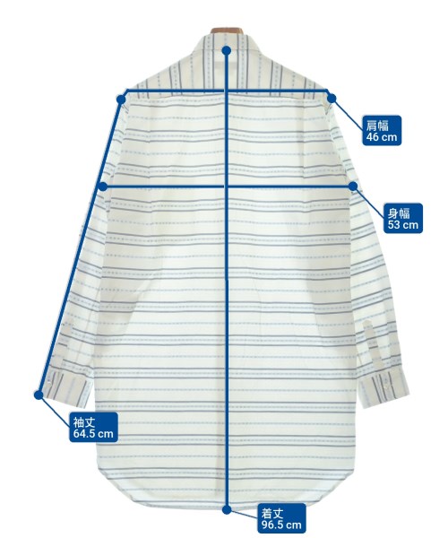 COMME des GARCONS HOMME PLUS（コムデギャルソンオムプリュス）カジュアルシャツ 白 サイズ:M メンズ/2200625058020