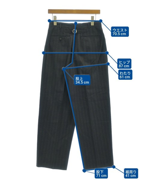 COMME des GARCONS HOMME PLUS（コムデギャルソンオムプリュス）スラックス 紺 サイズ:S メンズ/2200625841059