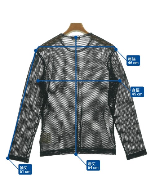 COMME des GARCONS HOMME PLUS（コムデギャルソンオムプリュス）Tシャツ・カットソー 黒 サイズ:S メンズ/2200625218028