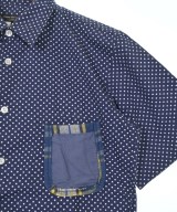 COMME des GARCONS HOMME PLUS（コムデギャルソンオムプリュス）カジュアルシャツ 紺 サイズ:XS メンズ/2200625150014