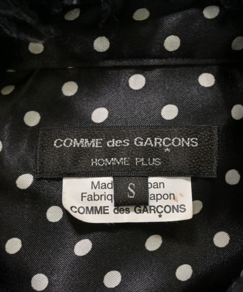 COMME des GARCONS HOMME PLUS（コムデギャルソンオムプリュス）カジュアルシャツ 黒 サイズ:S メンズ/2200627443022