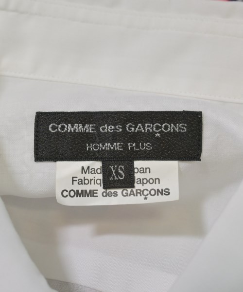 COMME des GARCONS HOMME PLUS（コムデギャルソンオムプリュス）カジュアルシャツ 白 サイズ:XS メンズ/2200626745103