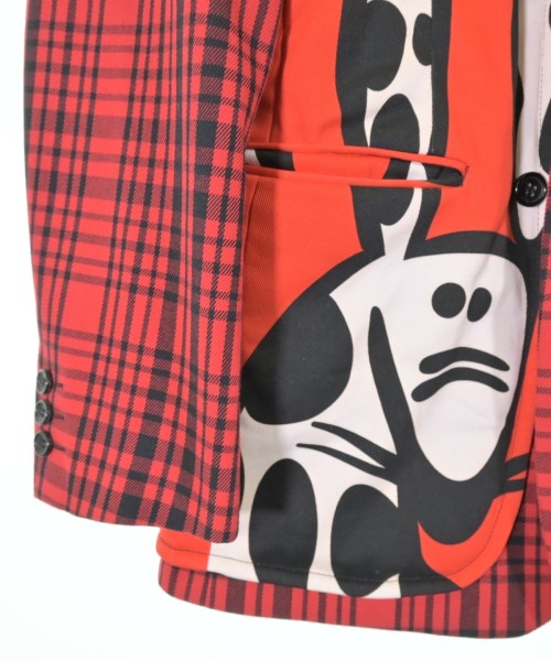 COMME des GARCONS HOMME PLUS（コムデギャルソンオムプリュス）テーラードジャケット 赤 サイズ:S メンズ/2200627823053