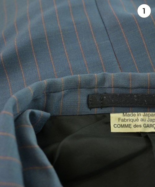 COMME des GARCONS HOMME PLUS（コムデギャルソンオムプリュス）ジャケット 青 サイズ:XS メンズ/2200627836084