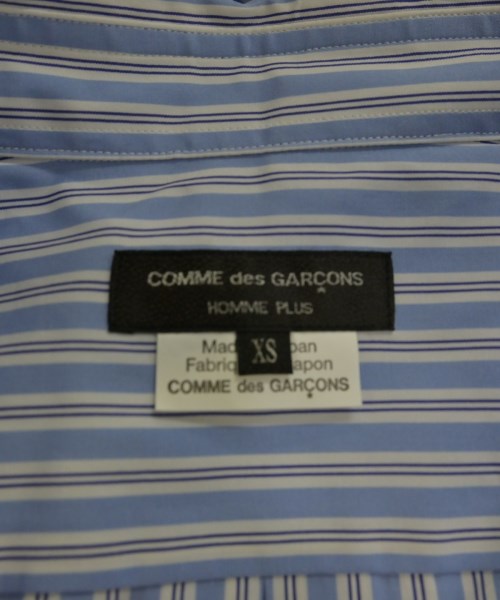 COMME des GARCONS HOMME PLUS（コムデギャルソンオムプリュス）カジュアルシャツ 青 サイズ:XS メンズ/2200627836206