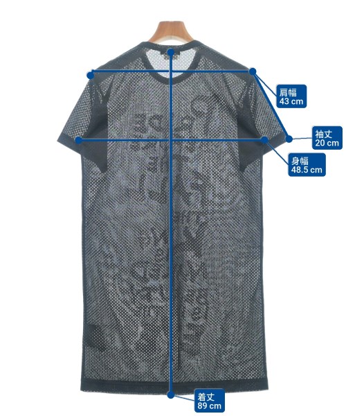 COMME des GARCONS HOMME PLUS（コムデギャルソンオムプリュス）Tシャツ・カットソー 黒 サイズ:S メンズ/2200627836220