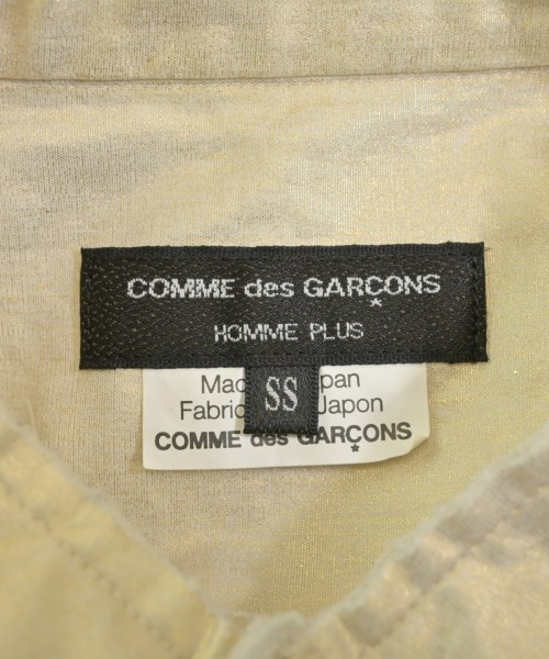 COMME des GARCONS HOMME PLUS（コムデギャルソンオムプリュス）カジュアルシャツ ゴールド サイズ:SS(S位) メンズ/2200628285089