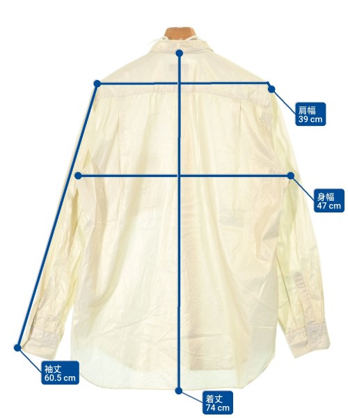 COMME des GARCONS HOMME PLUS（コムデギャルソンオムプリュス）カジュアルシャツ ゴールド サイズ:SS(S位) メンズ/2200628285089