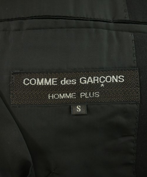 COMME des GARCONS HOMME PLUS（コムデギャルソンオムプリュス）カジュアルジャケット 黒 サイズ:S メンズ/2200628355027
