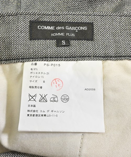 COMME des GARCONS HOMME PLUS（コムデギャルソンオムプリュス）その他 黒 サイズ:S メンズ/2200628859044
