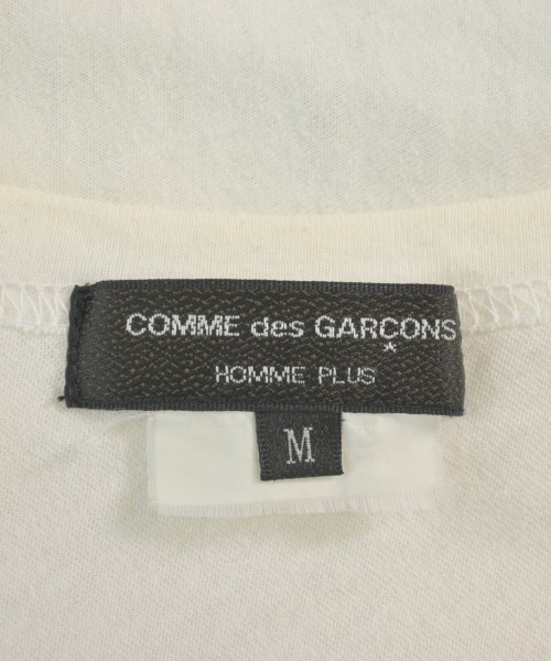 COMME des GARCONS HOMME PLUS（コムデギャルソンオムプリュス）Tシャツ・カットソー 白 サイズ:M メンズ/2200629239098