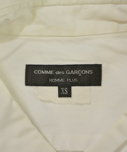 COMME des GARCONS HOMME PLUS（コムデギャルソンオムプリュス）カジュアルシャツ 白 サイズ:S メンズ/2200629071070