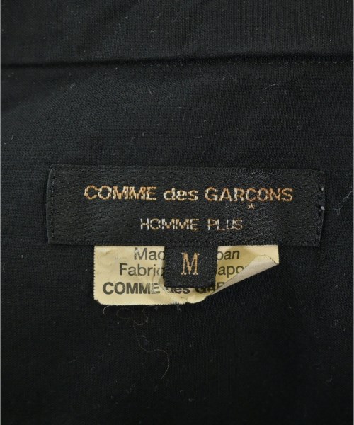 COMME des GARCONS HOMME PLUS（コムデギャルソンオムプリュス）カジュアルシャツ 黒 サイズ:M メンズ/2200630126011