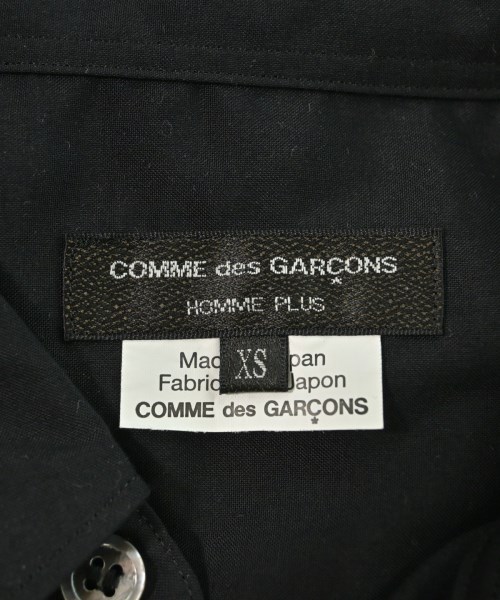 COMME des GARCONS HOMME PLUS（コムデギャルソンオムプリュス）カジュアルシャツ 黒 サイズ:XS メンズ/2200630189016