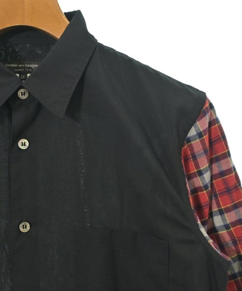 COMME des GARCONS HOMME PLUS（コムデギャルソンオムプリュス）カジュアルシャツ 黒 サイズ:XS メンズ/2200630189016